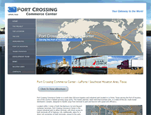 Tablet Screenshot of portcrossing.com